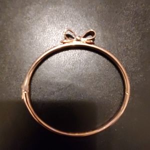 Kate Spade Rose Gold Bow Bracelet